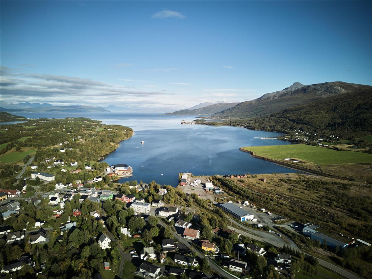 ballangen oversiktsbilde - Klikk for stort bilde